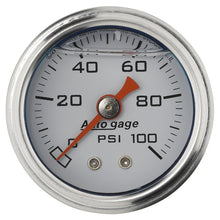 Carica l&#39;immagine nel visualizzatore di Gallery, Autometer 1.5 inch Fuel Pressure Gauge 0-100 PSI