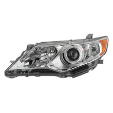 Laden Sie das Bild in den Galerie-Viewer, xTune Toyota Camry LE XLE Hybrid Models 2012-2014 Driver Side Headlight -OEM Left HD-JH-TCAM12-OE-L