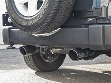 Cargar imagen en el visor de la galería, aFe Rebel Series 2.5in 409 SS Axle-Back Exhaust w/ Black Tips 2007+ Jeep Wrangler (JK) V6 3.6L/3.8L