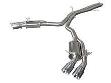 Charger l&#39;image dans la galerie, aFe 18-20 Audi RS5 Coupe MACH Force-Xp 3in to 2.5in 304 SS Axle-Back Exhaust System-Quad Polish Tips