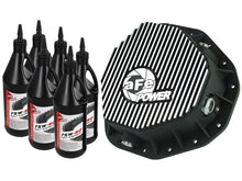 Charger l&#39;image dans la galerie, aFe Power Cover Rear Differential w/ 75W-90 Gear Oil Dodge Diesel Trucks 03-05 L6-5.9L