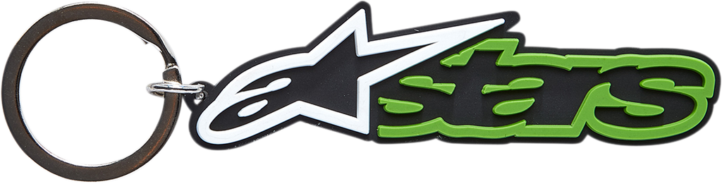 ALPINESTARS Key Fob - Blaze - Black/Green 1019940061060