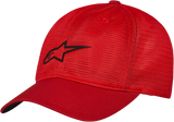 ALPINESTARS Flow Mesh Hat - Red - Small/Medium 12118100630SM