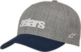 ALPINESTARS History Hat - Gray/Blue - One Size 1211810201173OS