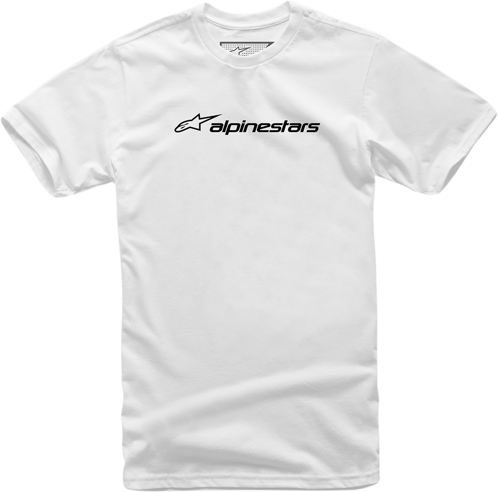 ALPINESTARS Linear T-Shirt - White/Black - Large 1211720242010L