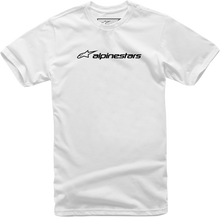 Laden Sie das Bild in den Galerie-Viewer, ALPINESTARS Linear T-Shirt - White/Black - 2XL 12117202420102X