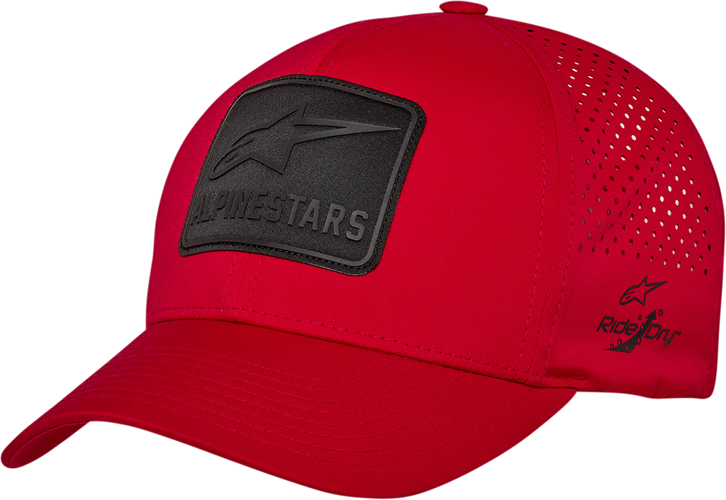 ALPINESTARS Decore Lazer Tech Hat - Red - Small/Medium 12118100730SM