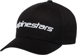 ALPINESTARS Linear Hat - Black/White - Large/XL 1230810051020LX