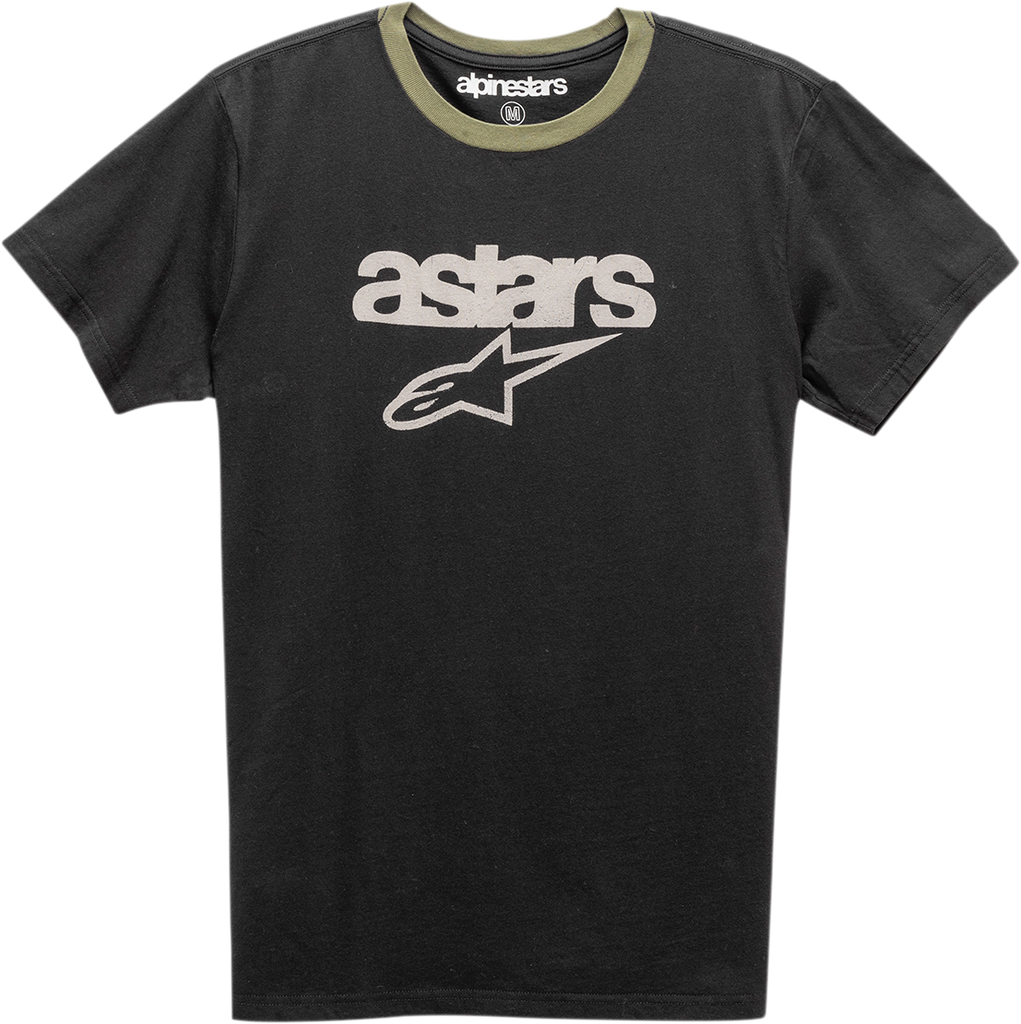 ALPINESTARS Match T-Shirt - Black/Military - Medium 1211740101069M