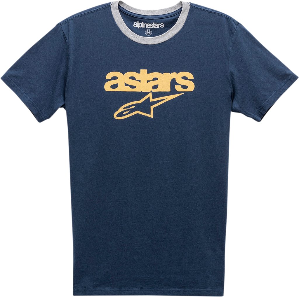 ALPINESTARS Match T-Shirt - Navy/Gray - Large 1211740107026L