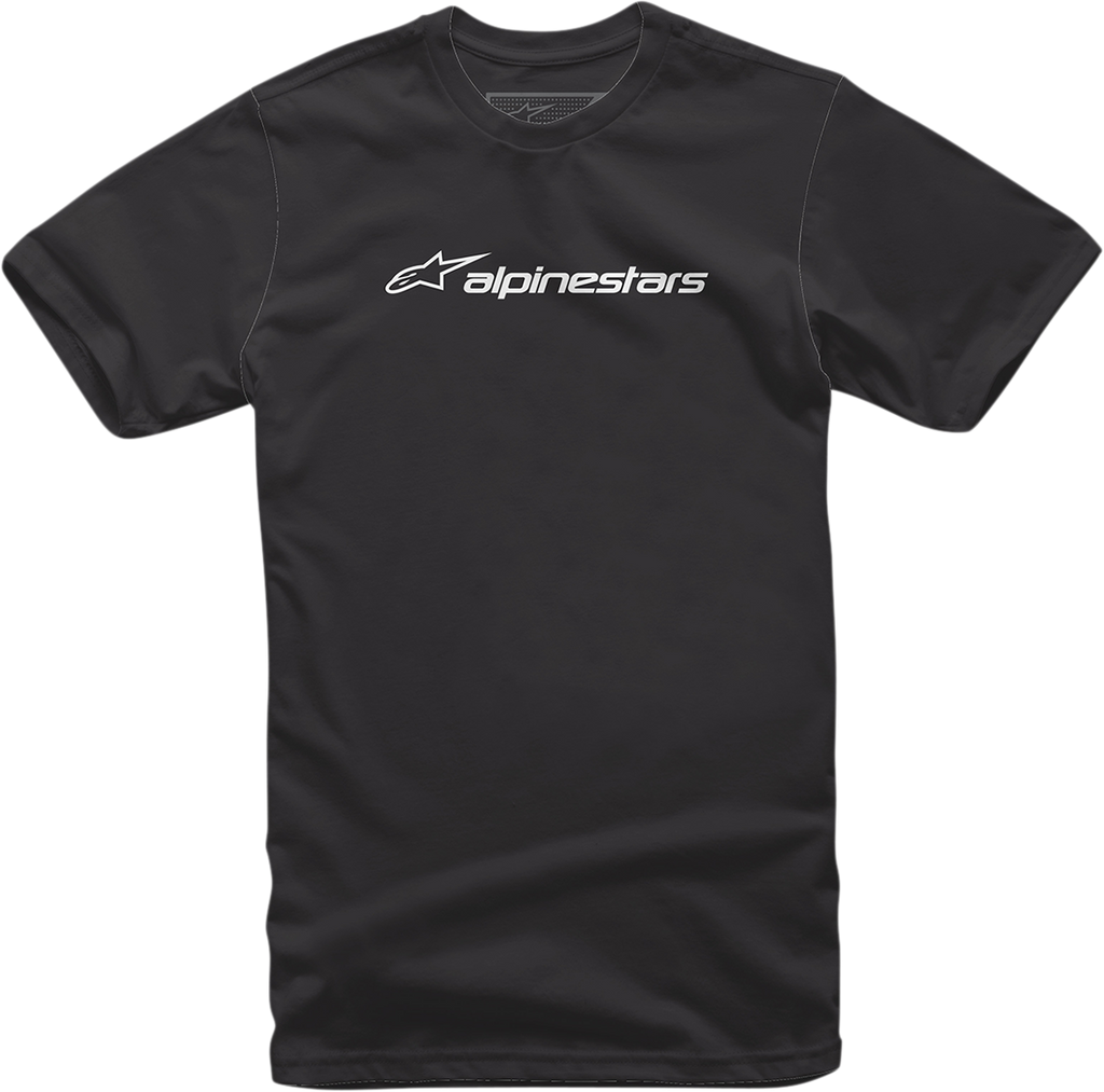 ALPINESTARS Linear T-Shirt - Black/White - Medium 1211720241020M