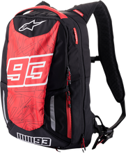 Laden Sie das Bild in den Galerie-Viewer, ALPINESTARS Jerez Backpack - Black/Red 6105921-13