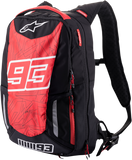 ALPINESTARS Jerez Backpack - Black/Red 6105921-13