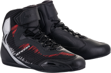 Cargar imagen en el visor de la galería, ALPINESTARS Faster-3 Rideknit Shoes - Black/Silver/Red - US 7.5 2510319193075