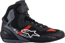 Carica l&#39;immagine nel visualizzatore di Gallery, ALPINESTARS Faster-3 Rideknit Shoes - Black/Gray/Red - US 8 251031911658