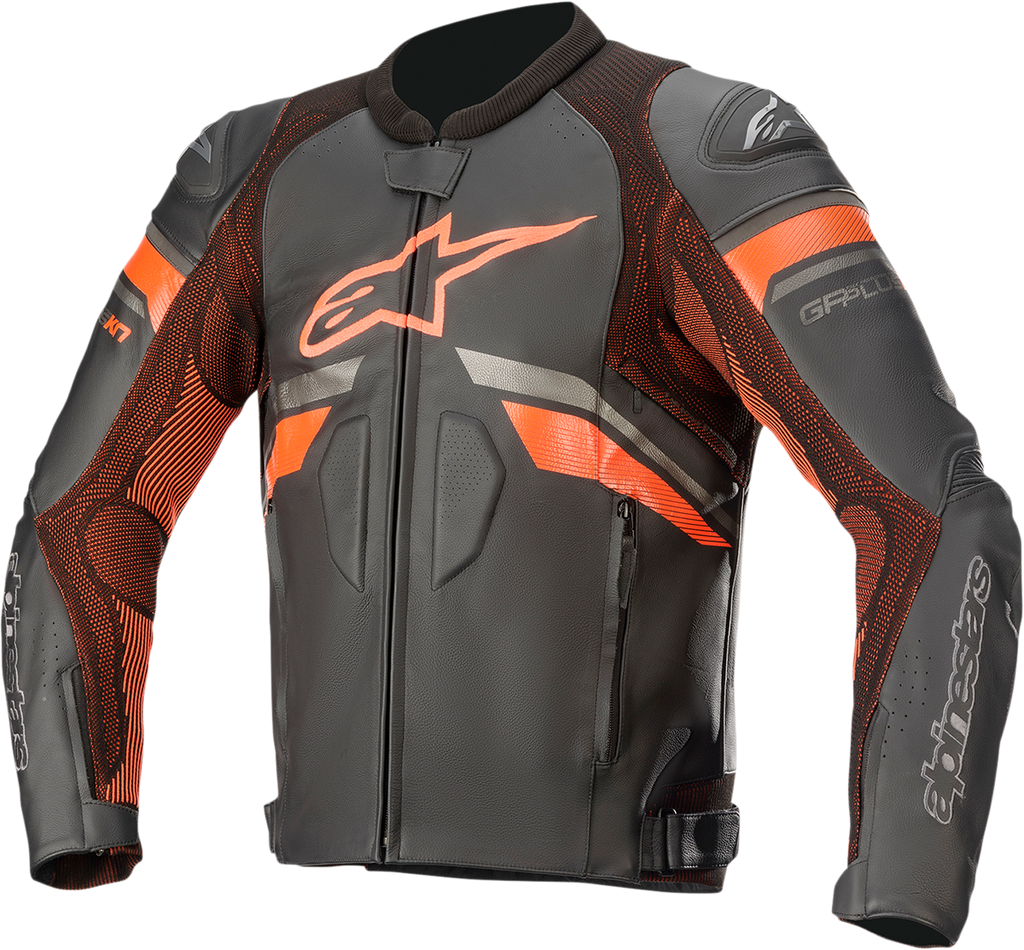 ALPINESTARS GP Plus R v3 Rideknit? Leather Jacket
 - Black/Red Fluo - US 52 / EU 62 3100321-1030-62