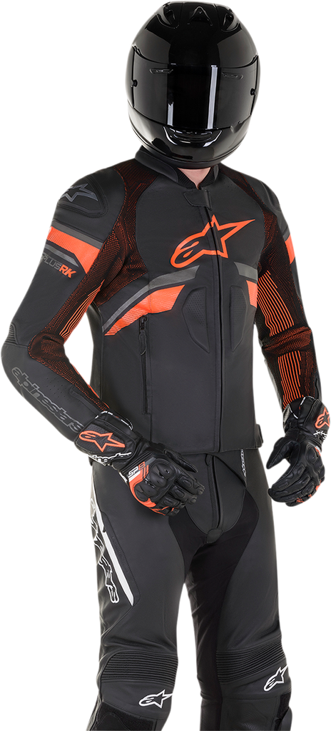 ALPINESTARS GP Plus R v3 Rideknit? Leather Jacket
 - Black/Red Fluo - US 52 / EU 62 3100321-1030-62