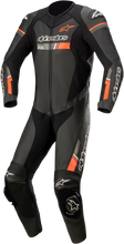 Laden Sie das Bild in den Galerie-Viewer, ALPINESTARS GP Force Chaser 1-Piece Leather Suit - Black/Red Fluorescent - US 50 / EU 60 3150321-1030-60