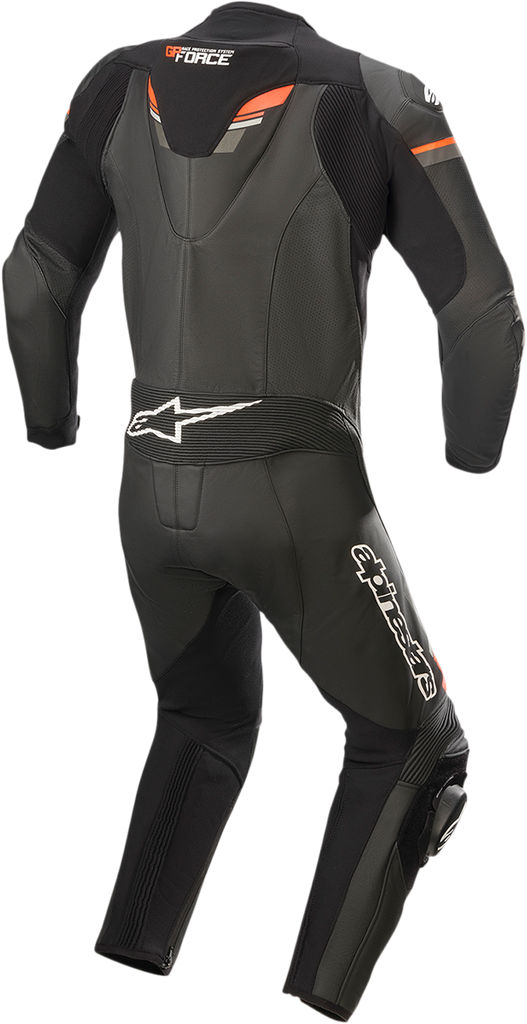 ALPINESTARS GP Force Chaser 1-Piece Leather Suit - Black/Red Fluorescent - US 40 / EU 50 3150321-1030-50