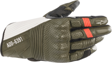 Cargar imagen en el visor de la galería, ALPINESTARS Kei Gloves - Green/Black/White/Red - XL 3566221-6123-XL