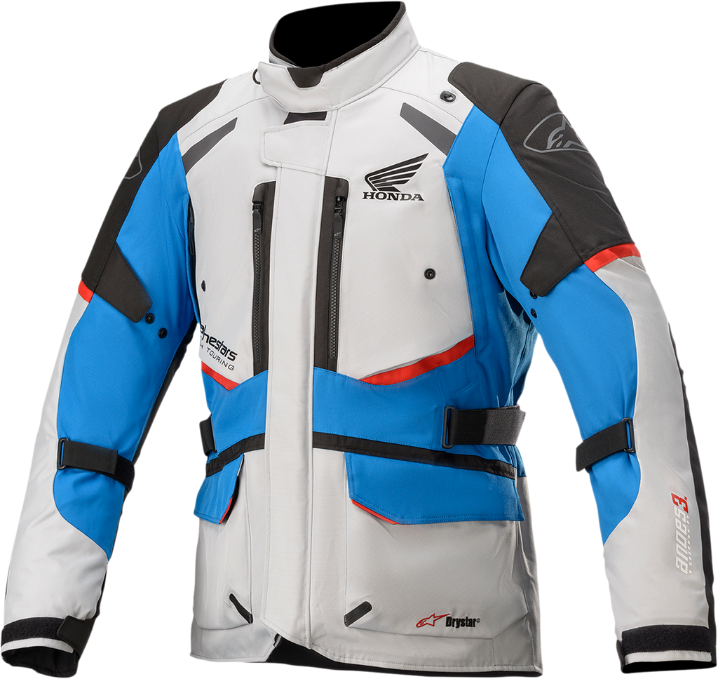 ALPINESTARS Honda Andes v3 Drystar? Jacket - Gray/Blue/Red - 2XL 3207421-9173-2X