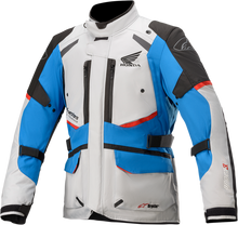 Laden Sie das Bild in den Galerie-Viewer, ALPINESTARS Honda Andes v3 Drystar? Jacket - Gray/Blue/Red - 2XL 3207421-9173-2X