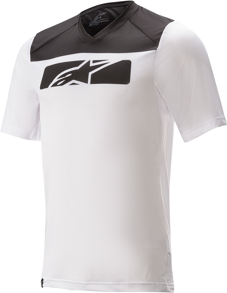 ALPINESTARS Drop 4.0 Jersey - Short-Sleeve - White/Black - Small 1766220-21-SM