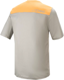 ALPINESTARS Drop 4.0 Jersey - Short-Sleeve - Gray/Orange - XL 1766220-6004-XL