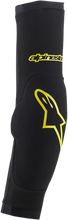 Cargar imagen en el visor de la galería, ALPINESTARS Paragon Plus Elbow Guards - Black/Yellow - XL 1652519-1047-XL