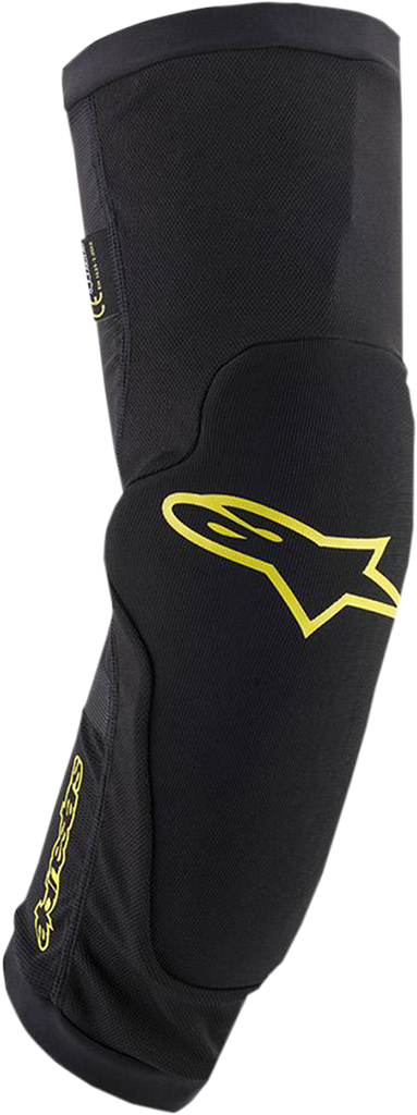 ALPINESTARS Paragon Plus Knee Guards - Black/Yellow - Medium 1652419-1047-MD