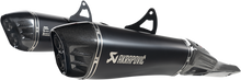 Charger l&#39;image dans la galerie, AKRAPOVIC Slip-On Series Muffler - Titanium/Carbon Fiber - Black SS13SO4HRAATBL