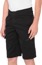 Laden Sie das Bild in den Galerie-Viewer, 100% Youth Ridecamp Shorts - Black - US 24 40033-00001