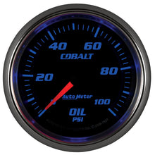 Carica l&#39;immagine nel visualizzatore di Gallery, Autometer Cobalt 66mm 0-100 PSI Oil Pressure Gauge