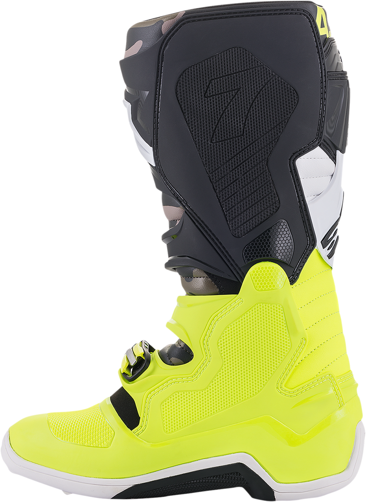 ALPINESTARS Limited Edition AMS Tech 7 Boots - Black/Yellow/White - US 8 2012014-158-8