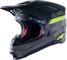 Load image into Gallery viewer, ALPINESTARS Supertech M10 Helmet - AMS - MIPS? - Gray/Yellow/Black - Medium 8302421-9059-MD