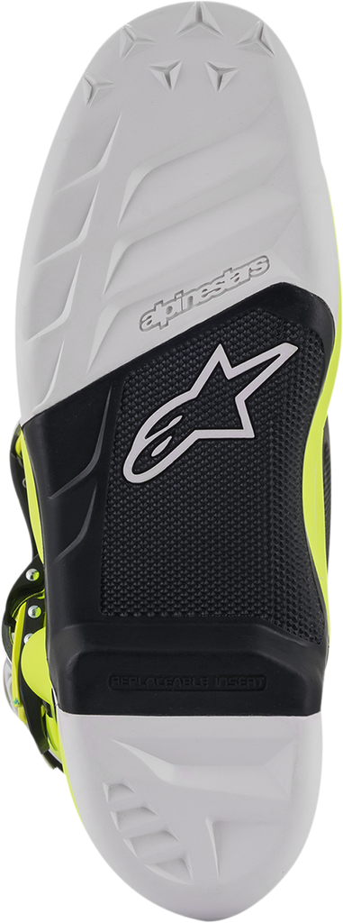 ALPINESTARS Limited Edition AMS Tech 7 Boots - Black/Yellow/White - US 8 2012014-158-8