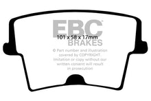 Charger l&#39;image dans la galerie, EBC 05-09 Chrysler 300 2.7 Redstuff Rear Brake Pads