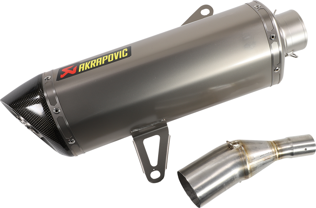 AKRAPOVIC Slip-On Scooter Muffler - Stainless Steel S-Y3SO1-HRSS/1