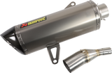 AKRAPOVIC Slip-On Scooter Muffler - Stainless Steel S-Y3SO1-HRSS/1