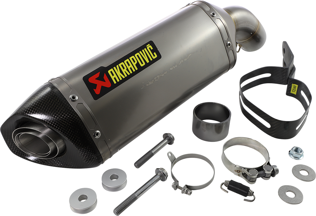 AKRAPOVIC Slip-On Line Muffler - Titanium S-K9SO8-HZT/1