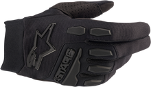 Load image into Gallery viewer, ALPINESTARS Full Bore Gloves - Black/Black - Small 3563622-1100-S