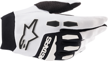 Laden Sie das Bild in den Galerie-Viewer, ALPINESTARS Full Bore Gloves - White - Small 3563622-21-S