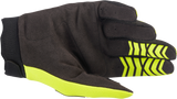 ALPINESTARS Full Bore Gloves - Yellow/Black - Medium 3563622-551-M