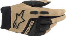 Cargar imagen en el visor de la galería, ALPINESTARS Full Bore Gloves - Sand/Black - Small 3563622-891-S