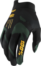 Laden Sie das Bild in den Galerie-Viewer, 100% Youth iTrack Gloves - Black - Medium 10009-00009