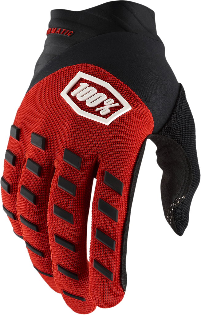 100% Youth Airmatic Gloves - Red/Black - Small 10001-00008