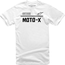 Laden Sie das Bild in den Galerie-Viewer, ALPINESTARS Moto X T-Shirt - White/Black - Large 1213720242010L