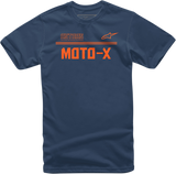 ALPINESTARS Moto X T-Shirt - Navy/Orange - Medium 1213720247032M