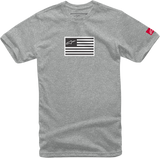 ALPINESTARS Flagged T-Shirt - Heather Gray - Medium 1213720381026M