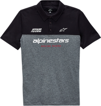 Load image into Gallery viewer, ALPINESTARS Paddock Polo Shirt - Black/Heather Charcoal - Medium 1213412001088M